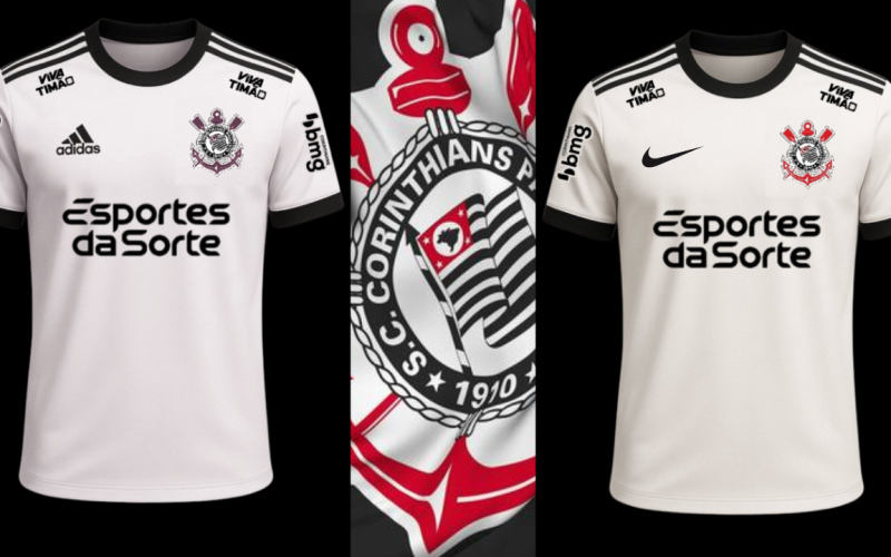 Nike faz proposta bilionária para seguir no manto do Corinthians até 2036; Adidas ameaça sair de cena!