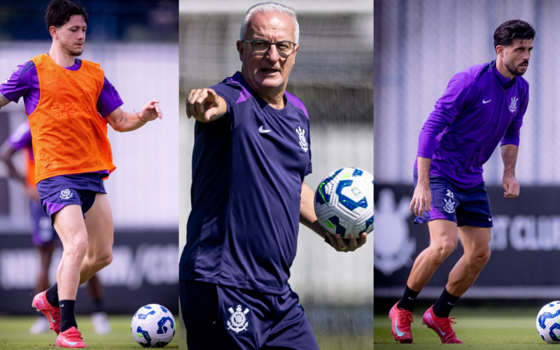 Sem Alex Santana e com desfalques da Data Fifa, Corinthians foca parte física e ajustes táticos com Dorival