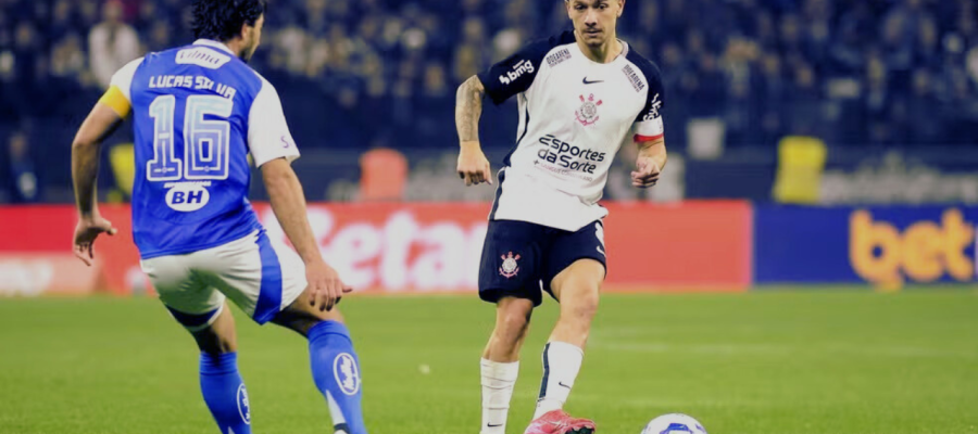 Corinthians mostra evolução e segura líder Cruzeiro na Neo Química Arena