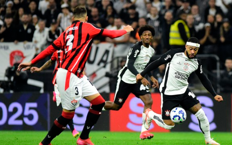 Corinthians empata sem gols com o Vitória e decepciona em casa antes da pausa para a Data Fifa